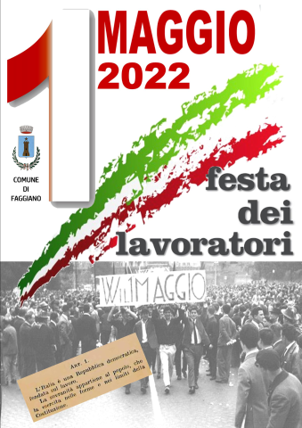 1 MAGGIO 2022 - FESTA DEI LAVORATORI