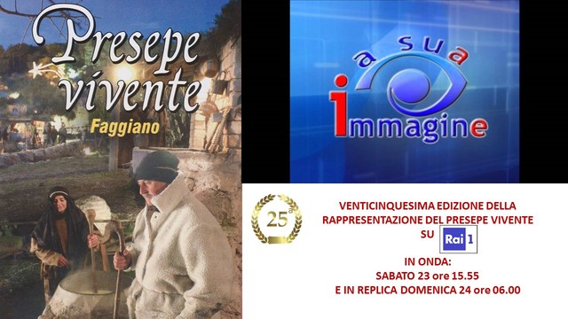PRESEPE VIVENTE - TRASMISSIONE TELEVISIVA "A SUA IMMAGINE" - RAI1 
