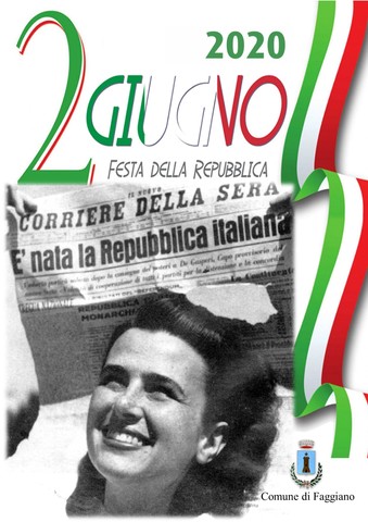 2 GIUGNO 2020 - FESTA DELLA REPUBBLICA ITALIANA