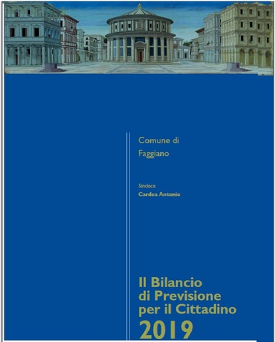 Bilancio di previsione del Cittadino 2019